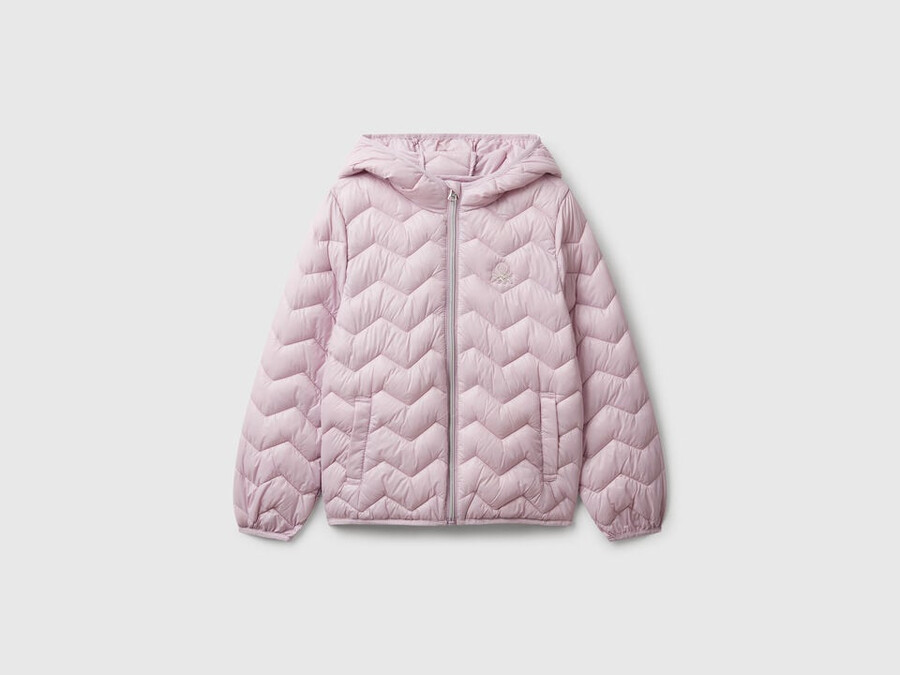 padded jacket with hood