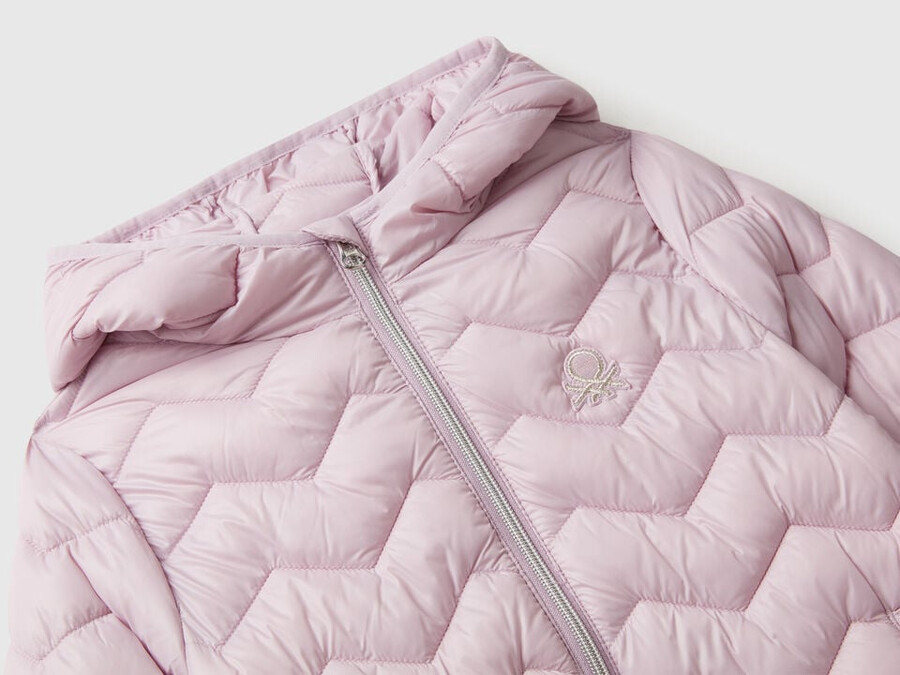 padded jacket with hood