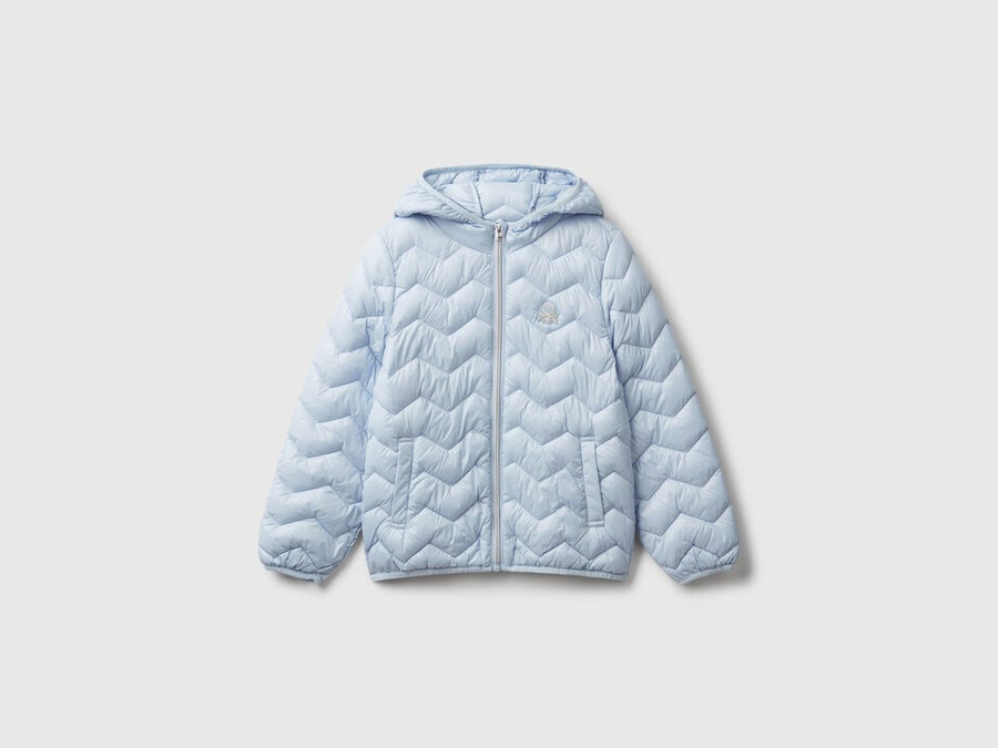 padded jacket with hood