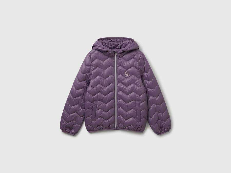 padded jacket with hood