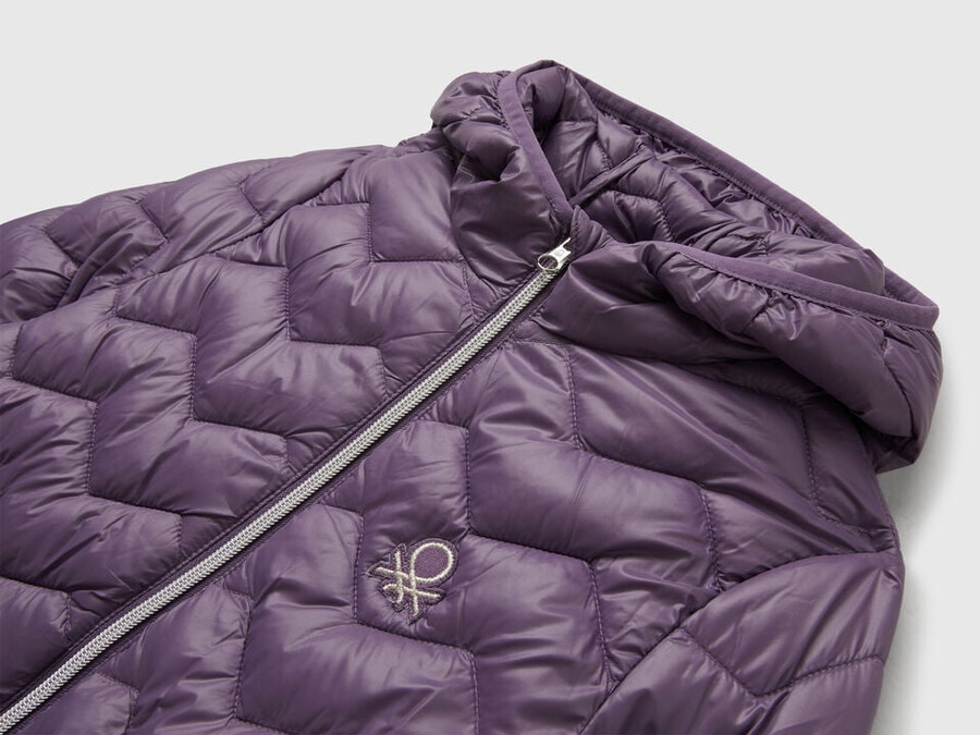 padded jacket with hood