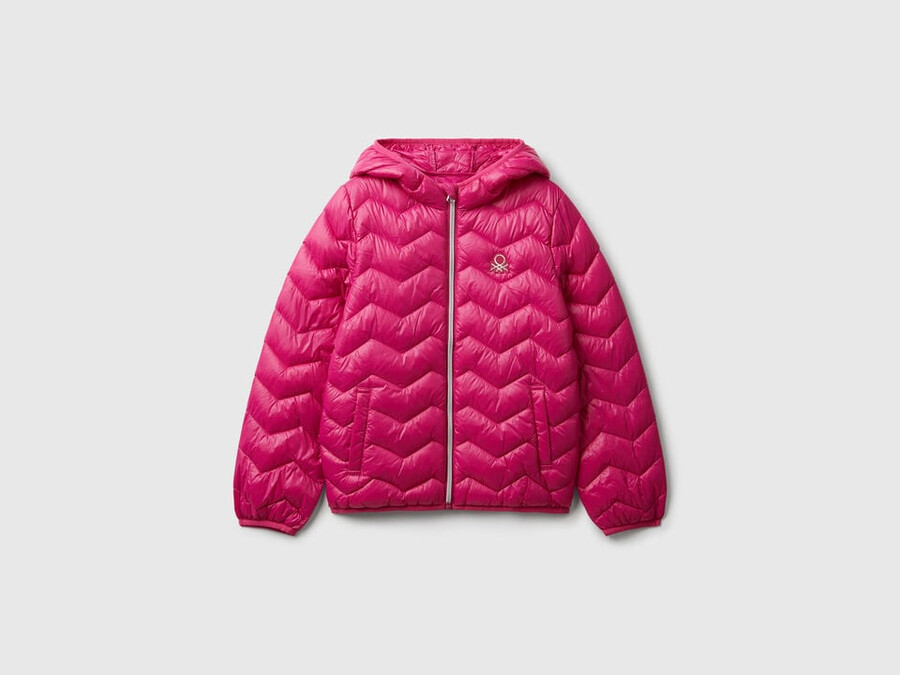 padded jacket with hood