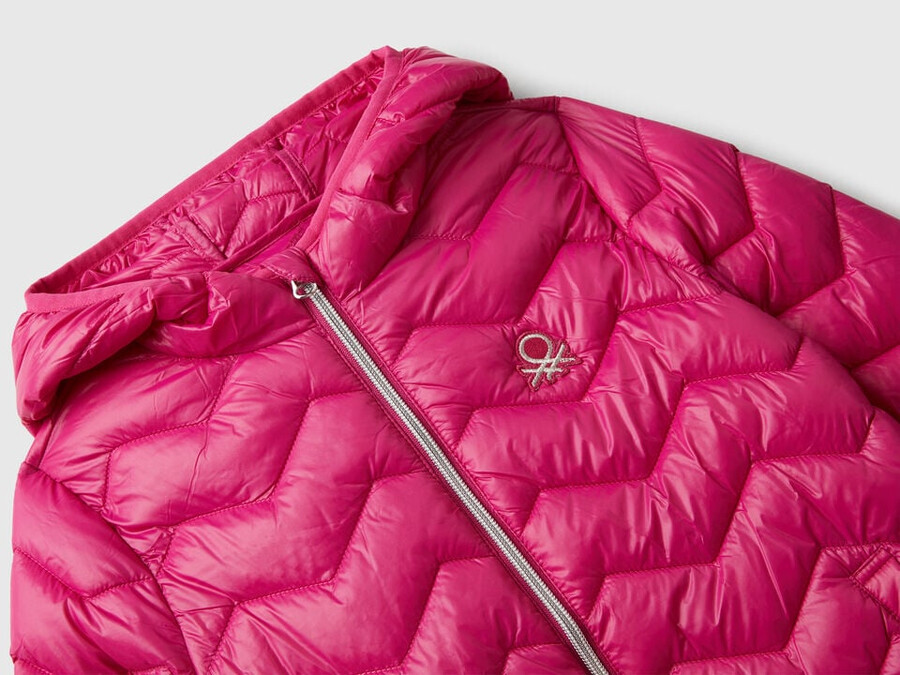 padded jacket with hood
