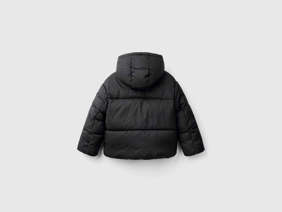 padded jacket with hood