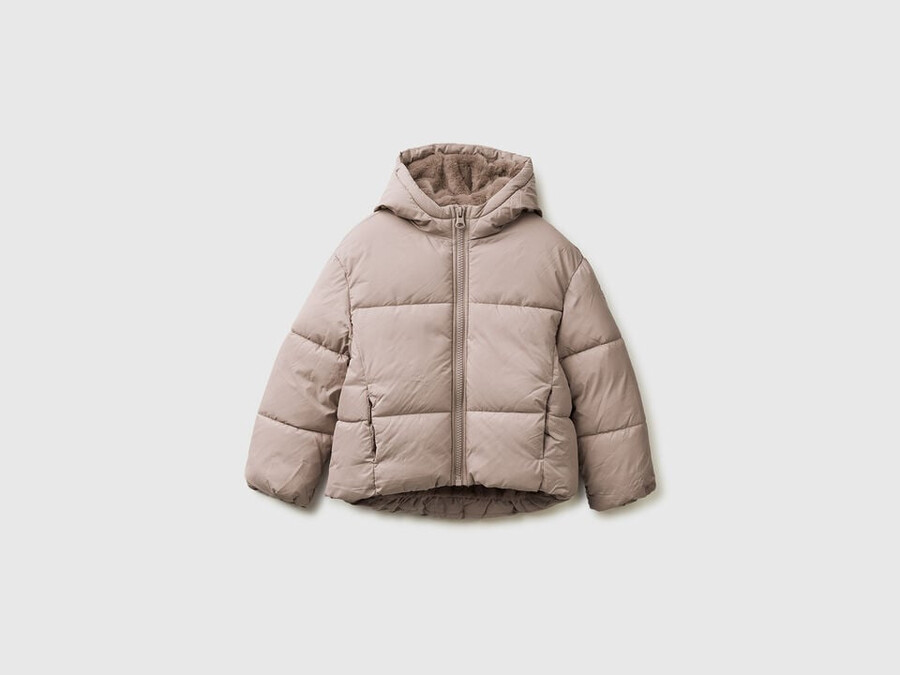 padded jacket with hood