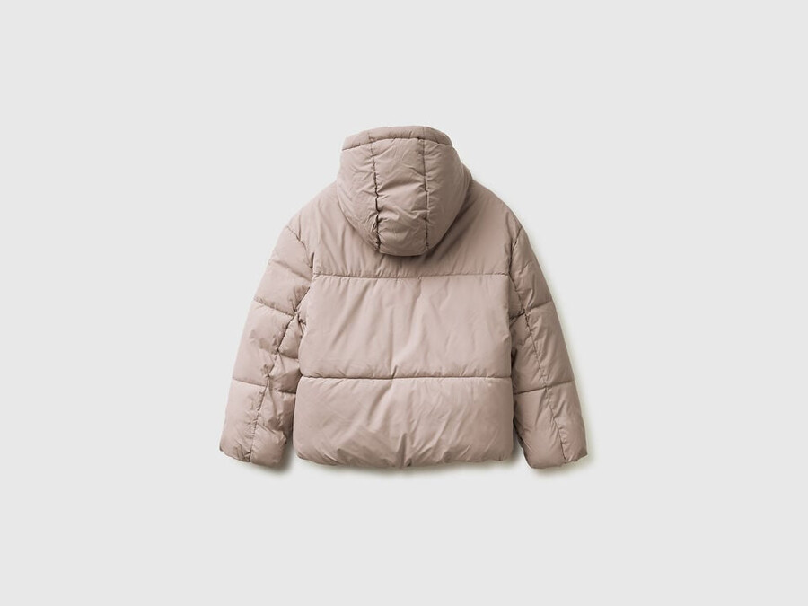 padded jacket with hood