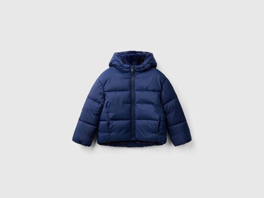 padded jacket with hood
