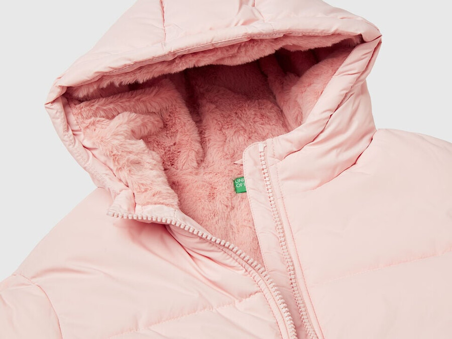 padded jacket with hood