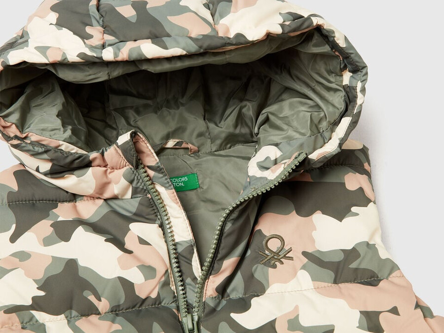 padded camouflage vest