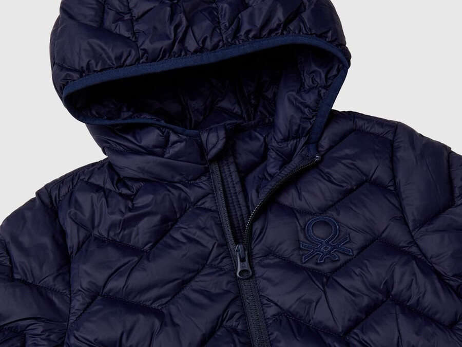 padded jacket with hood