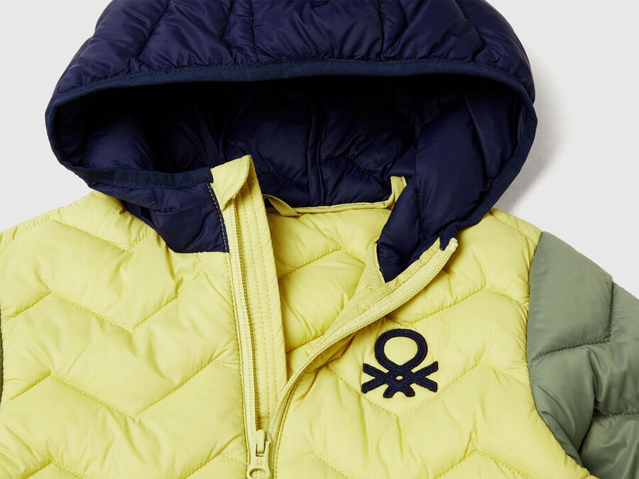 padded jacket with hood