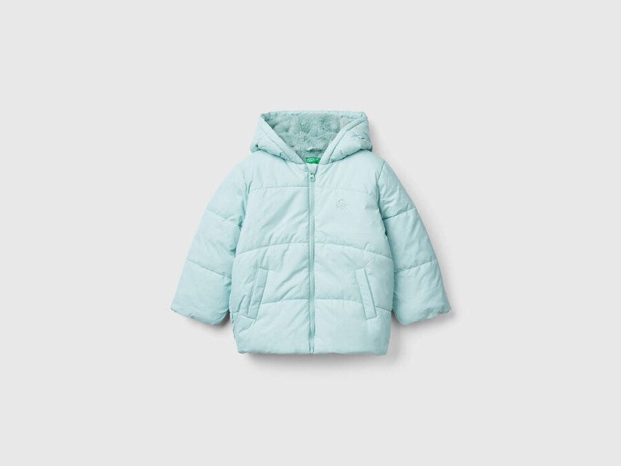 padded jacket with hood