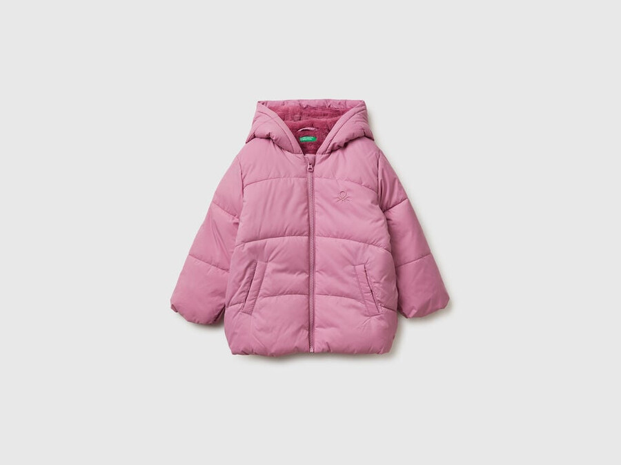 padded jacket with hood