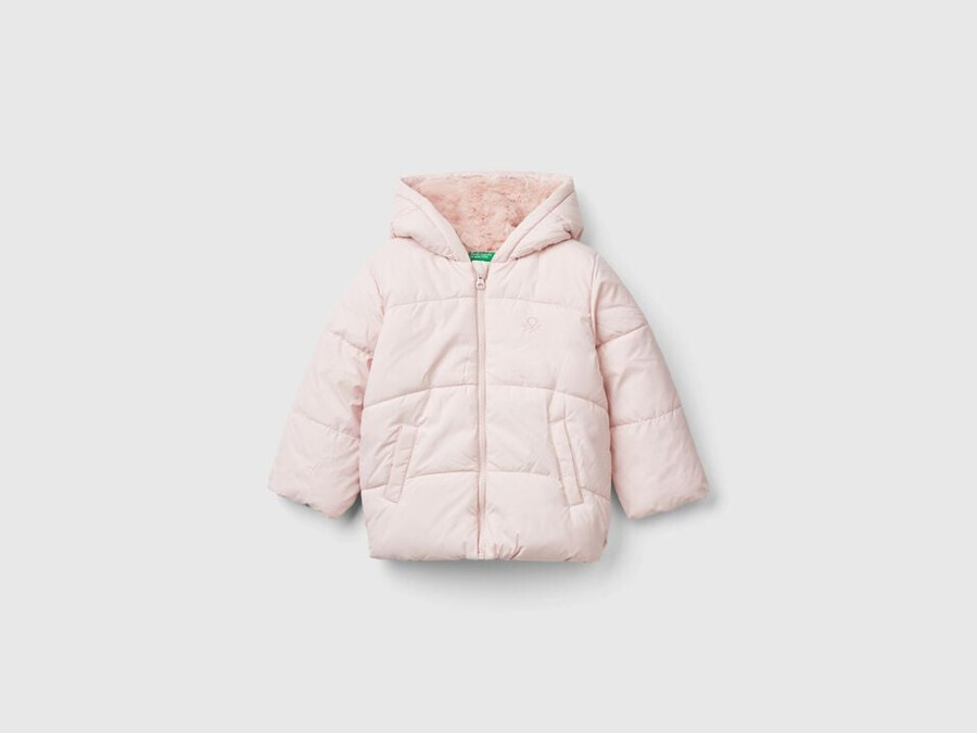 padded jacket with hood