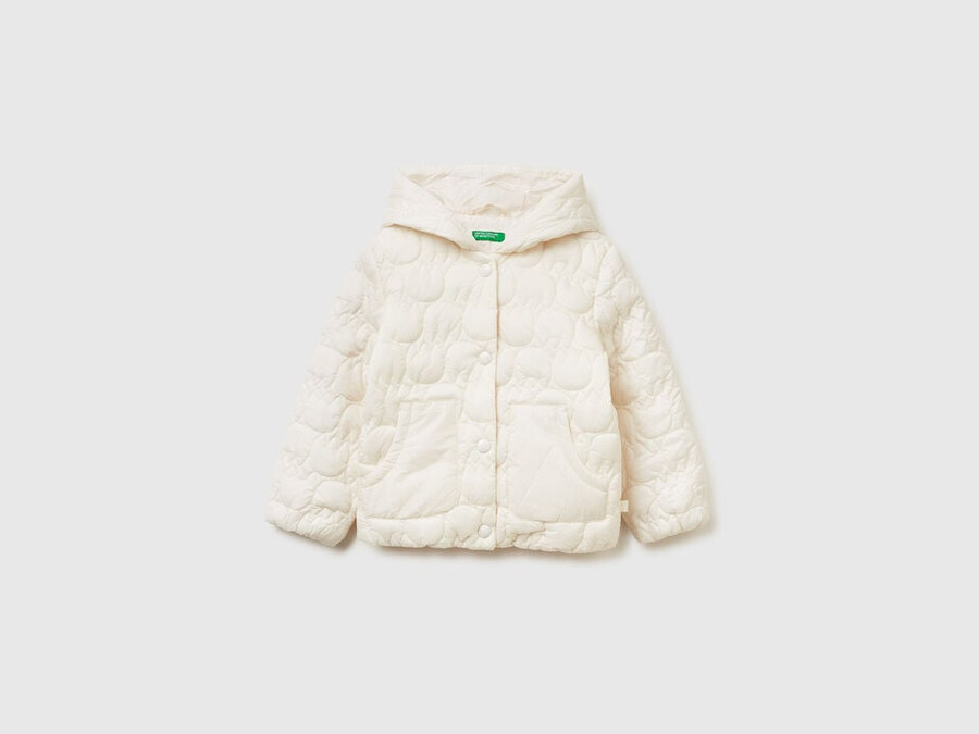 rain defender nylon padded jacket