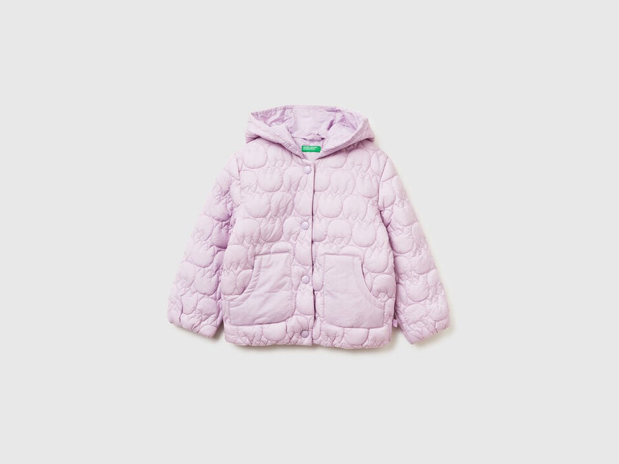 rain defender nylon padded jacket