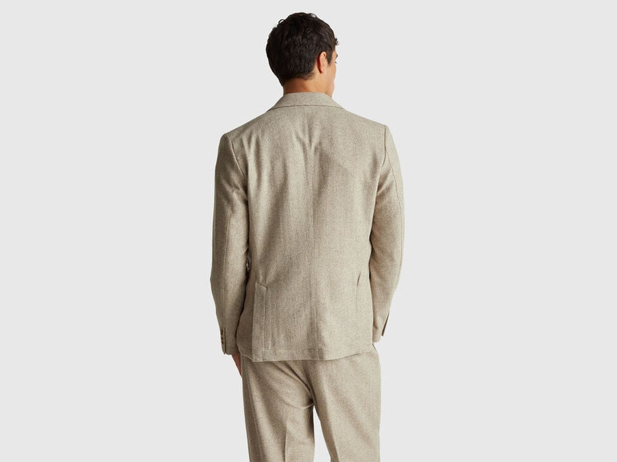 wool blend jacket