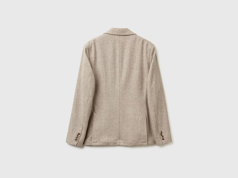 wool blend jacket
