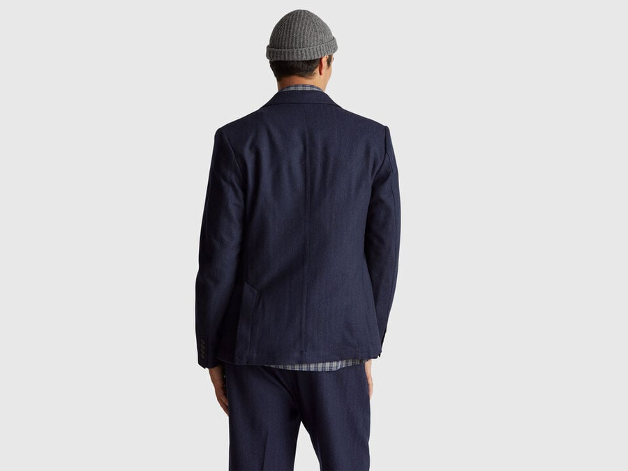 wool blend jacket