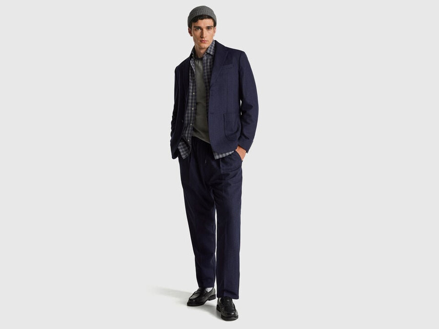 wool blend jacket