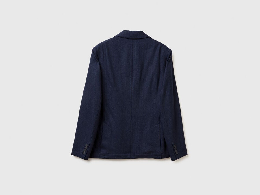 wool blend jacket