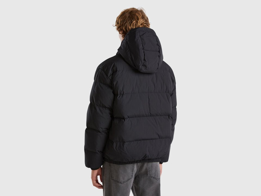 real recycled down padded jacket