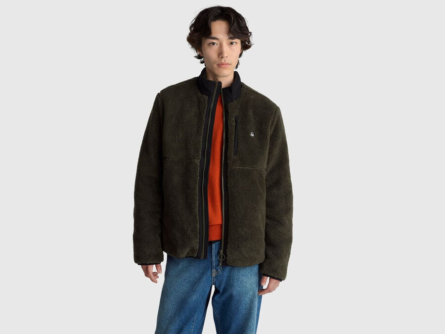 padded fleece jacket