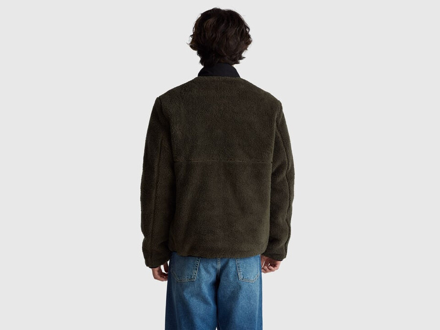 padded fleece jacket