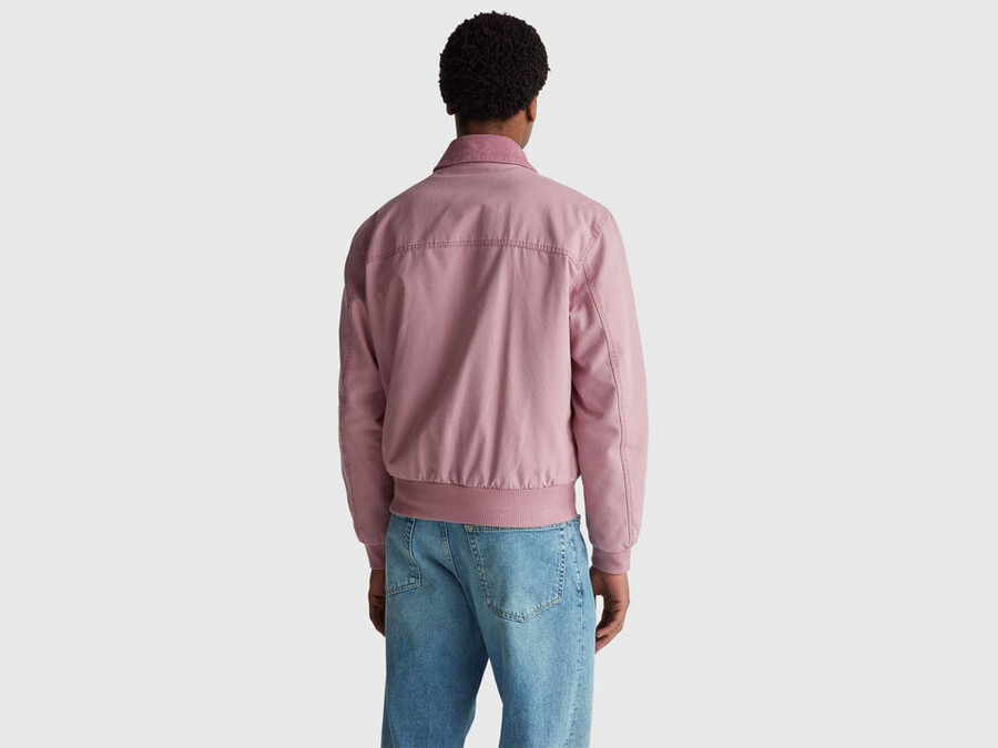 padded jacket in pure cotton