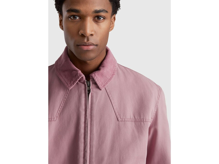 padded jacket in pure cotton