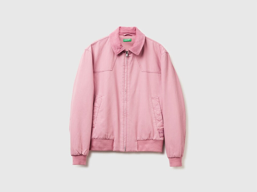 padded jacket in pure cotton