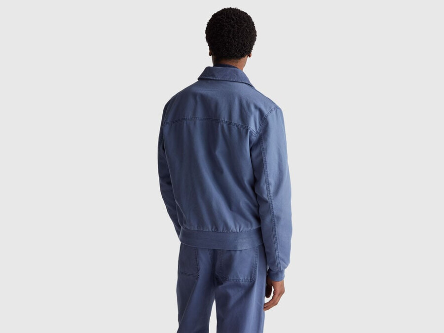 padded jacket in pure cotton