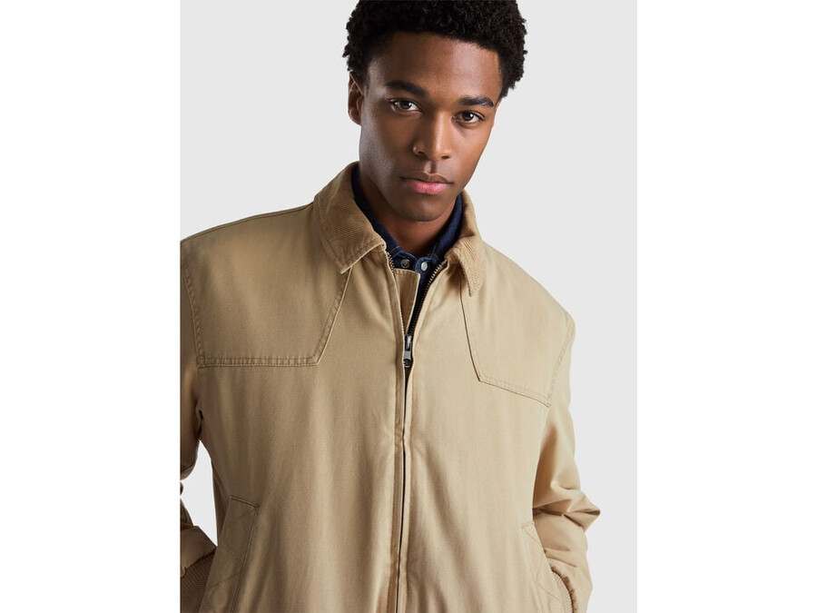 padded jacket in pure cotton