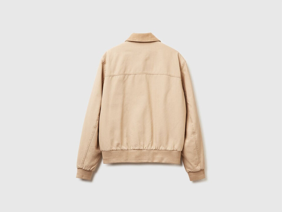 padded jacket in pure cotton