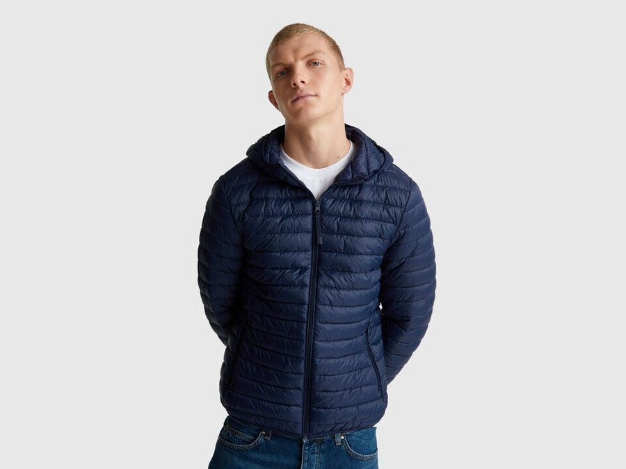 regular fit puffer jacket