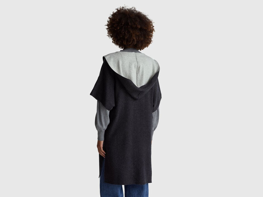 reversible open coat