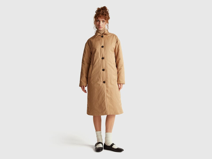 long jacket with light padding