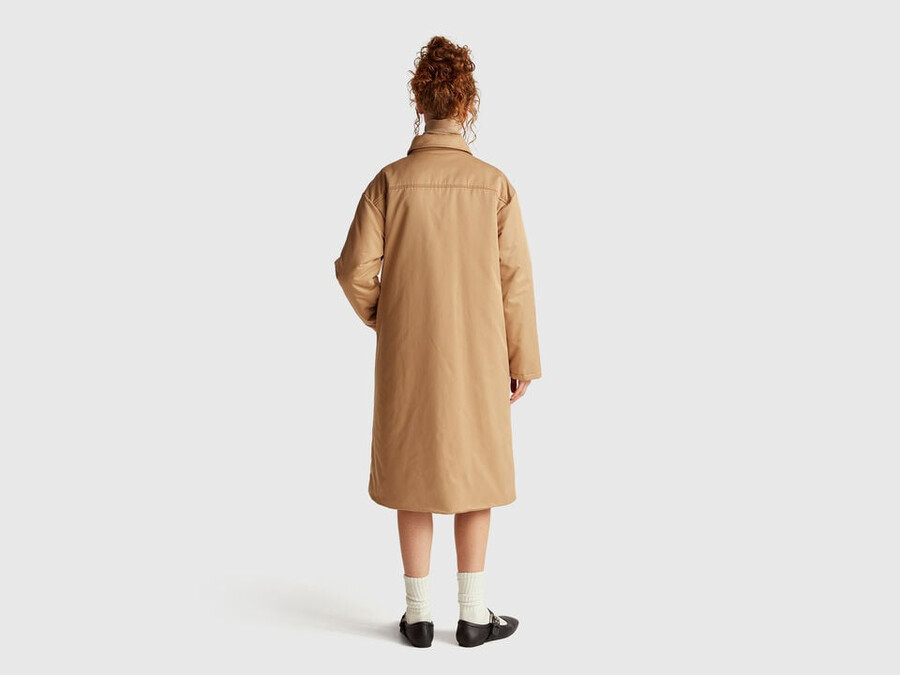 long jacket with light padding
