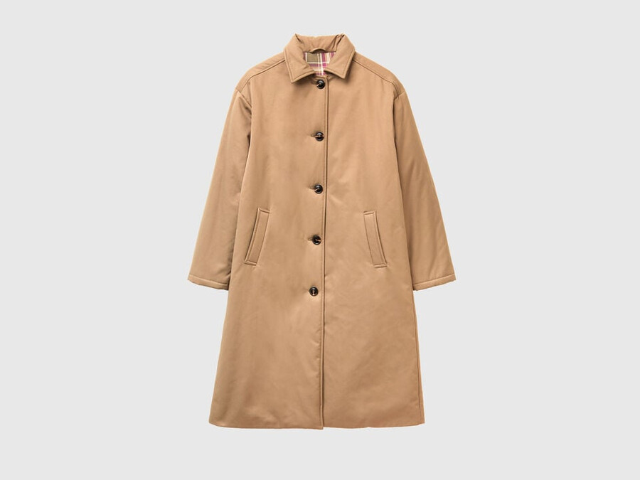 long jacket with light padding