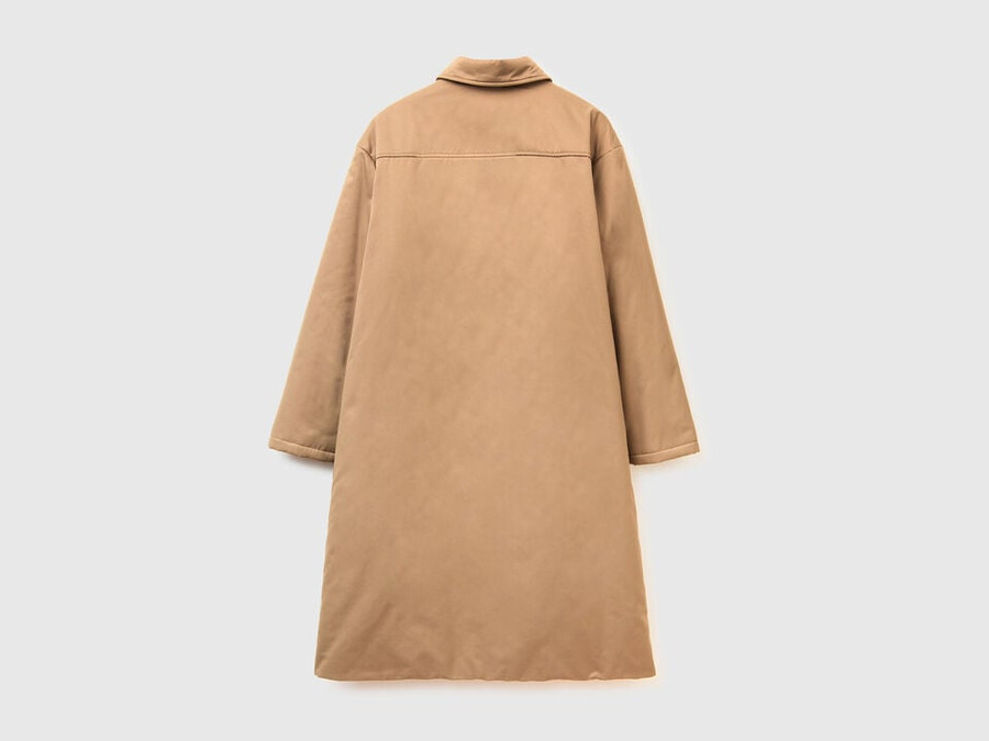 long jacket with light padding
