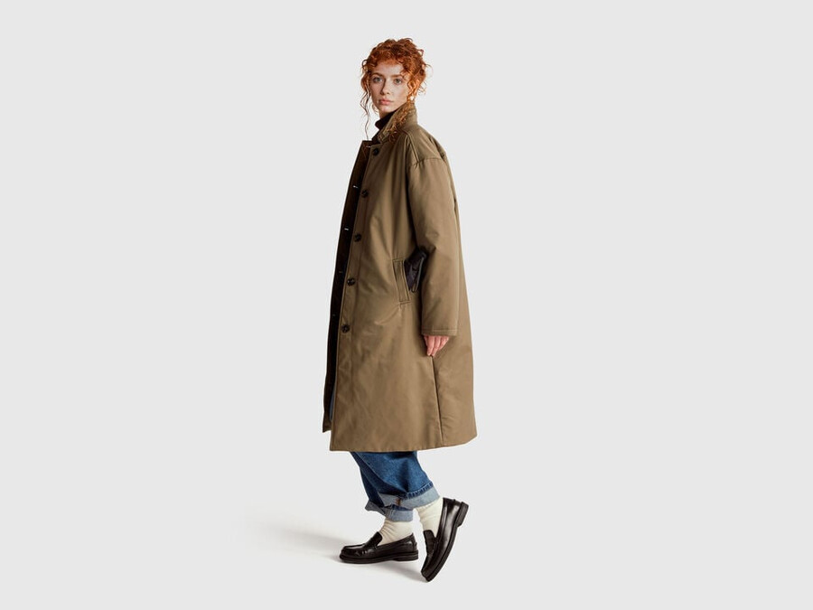 long jacket with light padding