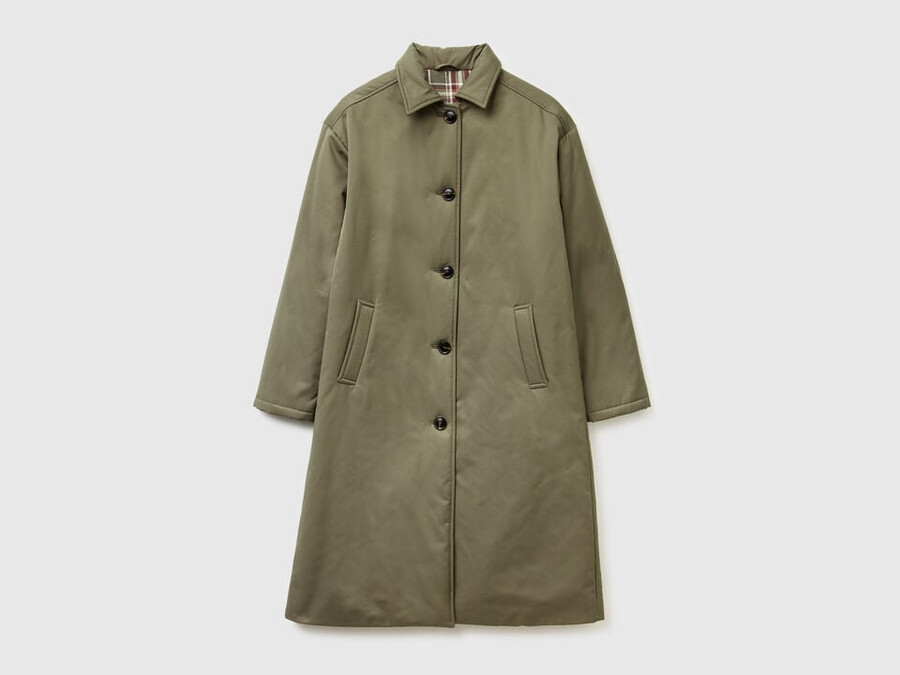 long jacket with light padding