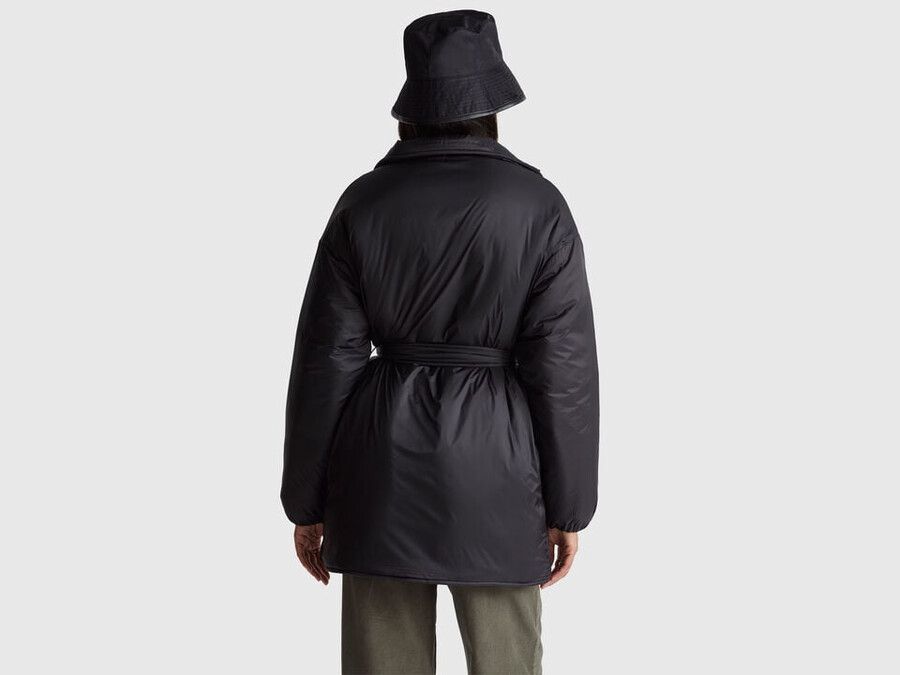 padded nylon jacket