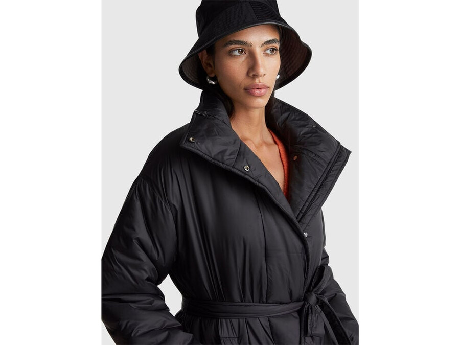 padded nylon jacket