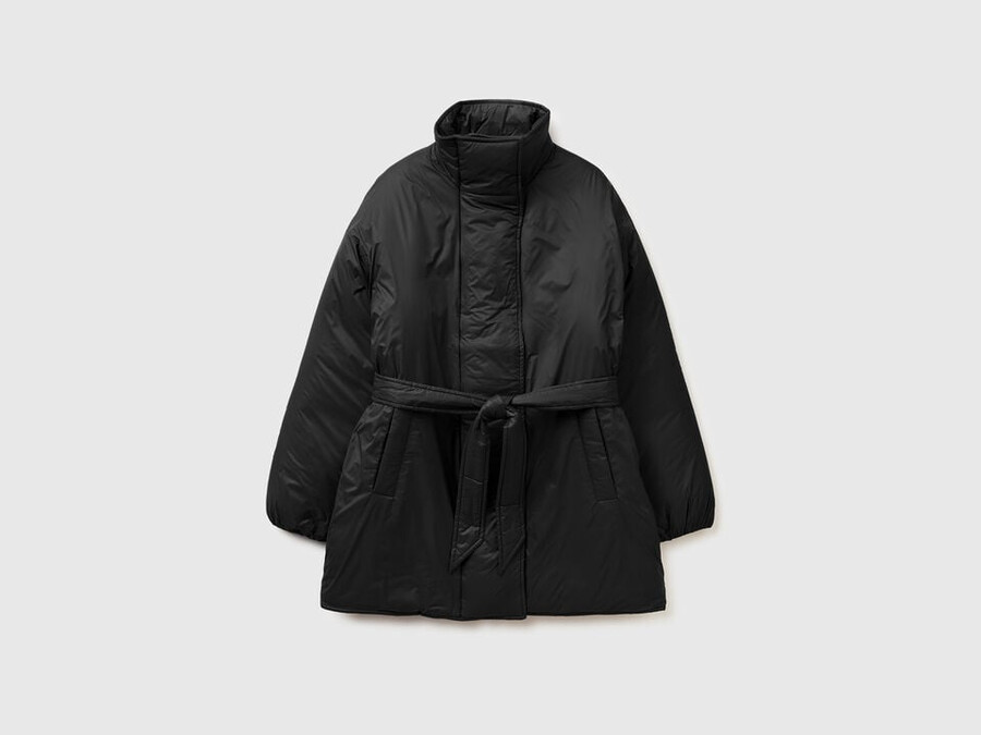 padded nylon jacket