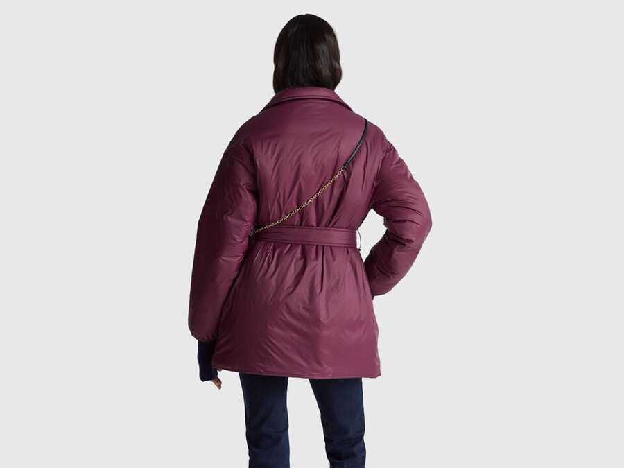 padded nylon jacket