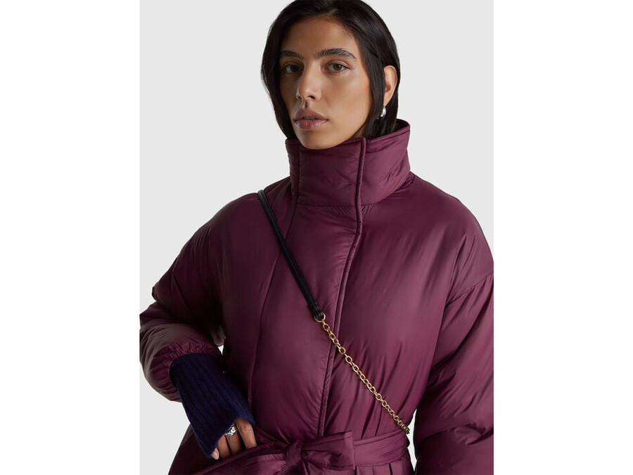 padded nylon jacket