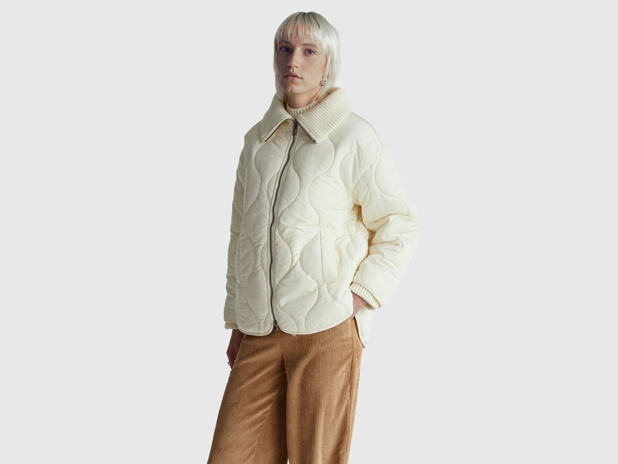 quilted nylon jacket