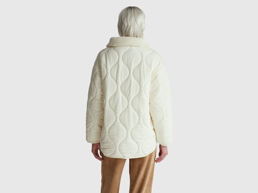 quilted nylon jacket