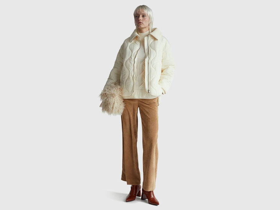 quilted nylon jacket